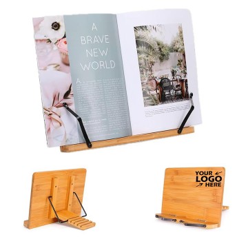 Bamboo Book Stand